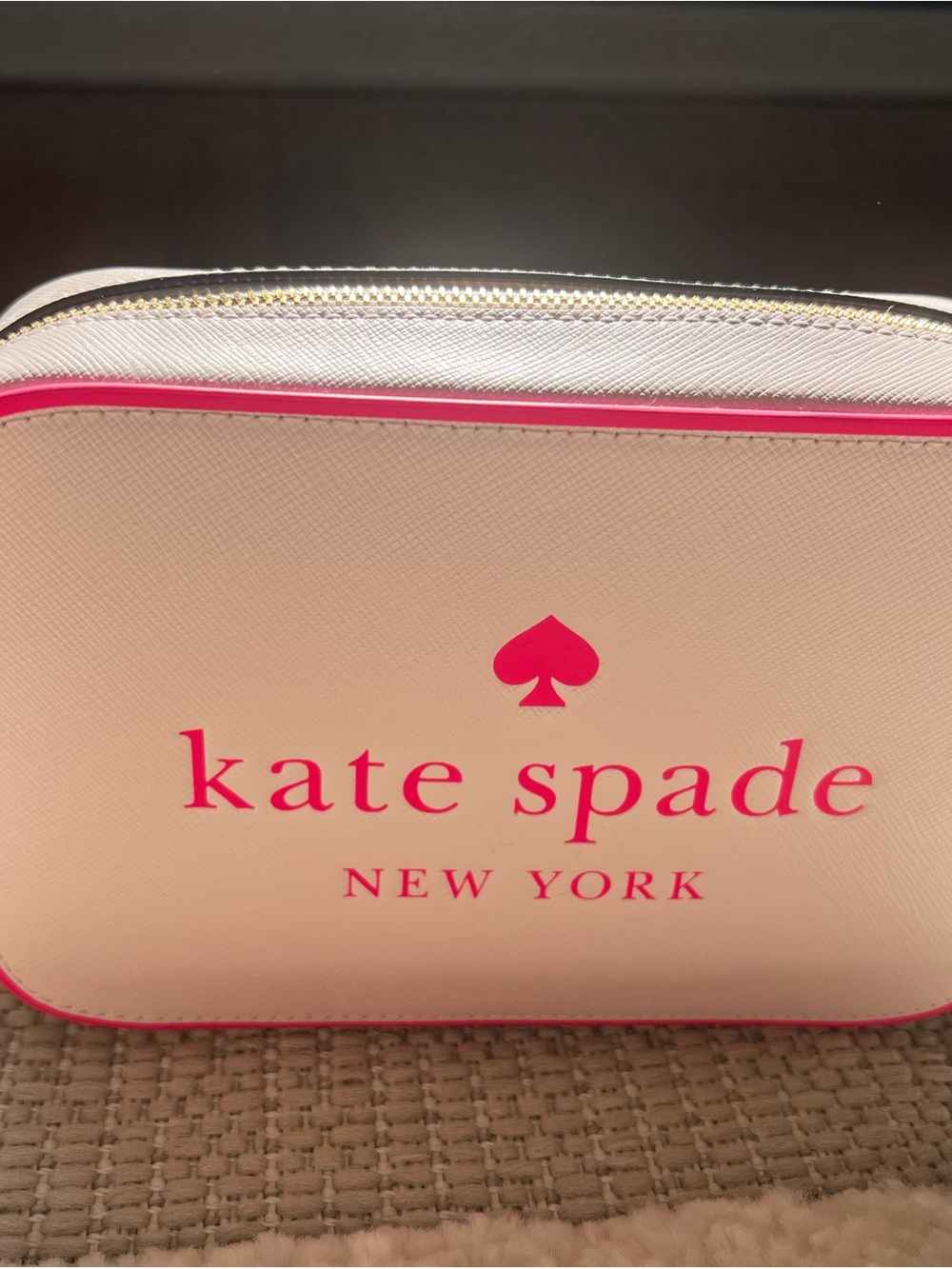 Kate Spade KH756 Oh Snap Mini Camera Bag Blush Cloud NWT!